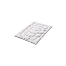 Kauffmann Kamelhaar Steppdecke 155x220 cm leicht - weiß