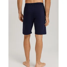 Hanro Pyjamashorts Natural Living Blau L