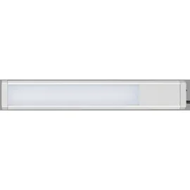WEBMARKETPOINT TELEFUNKEN Led Unterbauleuchte 31,5 Cm, Küche, Led Leiste Küchenschrank, Werkstattlampe, Neutralweißes Licht, 4 W, 460 Lm, Silberfarbig