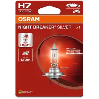 Osram Scheinwerferlampe H7 Night Breaker Silver 2.0