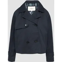 S.Oliver - Cabanjacke mit Raglanärmeln und Streifenfutter, Marine, 46