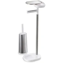 Joseph Joseph WC-Bürstengarnitur EasyStore Plus Edelstahl/Weiß (70519)