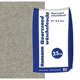 SZ METALL Quarz-Silbersand, wäschefeucht, Körnung 0,1-0,5 mm, 25 kg