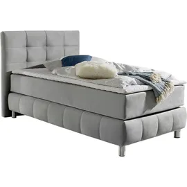 Andas Boxspringbett »Salo« incl. Topper, 6 Breiten, 2 Härtegrade, TFK auch in Härtegrad 4 grau