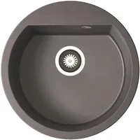 PYRAMIS Küchenspüle Alazia 51 cm, Pyragranite Iron Grey