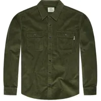 Vintage Industries Brix Hemd - Dunkelgrün - XXL