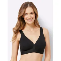 NATURANA NATURANA, BH Athleisure Soft Bra schwarz, Baumwolle, D,