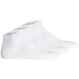CAMEL ACTIVE Herren Sneakersocken, 3er Pack - Basic Socken, Bio-Baumwolle Weiß 39-42
