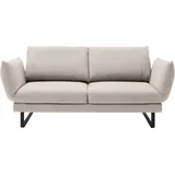 Schöner Wohnen SCHÖNER WOHNEN-Kollektion 2-Sitzer Spin, Multifunktionssofa, bequem und hochwertig verarbeitet, Drehsitz-Funktion, USB-Anschluss, Armlehnfunktion, Rückenverstellung braun