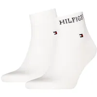 Tommy Hilfiger Sneaker-Socken aus Baumwoll-Mix im 2er-Pack, Weiss, 43-46