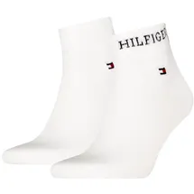 Tommy Hilfiger Sneaker-Socken aus Baumwoll-Mix im 2er-Pack, Weiss, 43-46