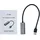 iTEC i-tec USB 3.0 Netzwerk Adapter 0,28m Typ-A zu Gigabit Ethernet St./Bu. grau