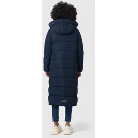 Marikoo Winterjacke "Nadeshikoo XIV", Damen, Gr. S, blau (navy), Obermaterial: 100% Polyester; Innenseite: 100% Polyester; Futter: 100% Polyester; Wattierung: 100% Polyester, Jacken, extra langer Winter Mantel gesteppt