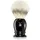 MÜHLE Rasierpinsel Classic Silvertip Fibre Edelharz-Griff schwarz