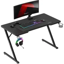 huzaro Hero 2.4 Gaming-Tisch Schwarz