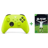 Xbox Wireless Controller – Electric Volt + EA SPORTS FC 25 Standard Edition One/Series X|S - Download Code