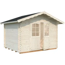 Gartenhaus PALMAKO "Vivian", transparent, Fußboden im Gartenhaus, ohne Dacheindeckung, Gartenhäuser, 6,9 qm