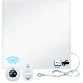 bringer-germany Bringer Infrarotheizung 1200 (BRIH1200) / BRTF: Funk Thermostat und Fernbedienung / Weiß