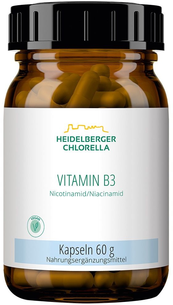 Heidelberger Chlorella® Vitamin B3 Kapseln 120 St 120 St Kapseln