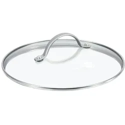 Deckel 28 cm aus Glas - Transparent Rund Glas Greenpan