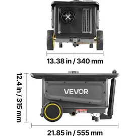Vevor Dieselheizung 8 kW schwarz
