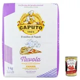 3x Farina Caputo Nuvola Pizza Napoli Pizzamehl Für Leichten Teig 5kg +Polpa 400g