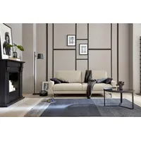 Creation BY ROLF BENZ 2-Sitzer CR.450, Designsofa, Loungesofa, bequem und elegant, Armlehne niedrig, Fuß chromfarben glänzend, Breite 164 cm beige