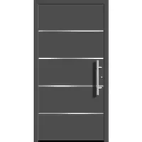 Aluminium-Haustür Moderno M480/B 110 x 210 cm Anthrazit Metallic Anschlag Rechts