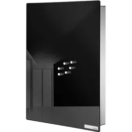 BLOMUS Schlüsselkasten, Velio, Magnetwand, Schlüsselbrett, 40x30 cm, Schwarz, 65367 | Schwarz