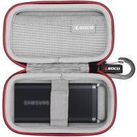 RLSOCO Tasche für WD My Passport SSD 1 TB/500 GB/2 TB/4 TB mobiler SSD Speicher & für Samsung Portable SSD T5 EVO, 8 TB/2 TB/4 TB(Nur Tasche)