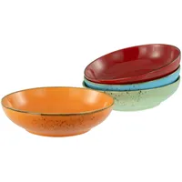 CreaTable CreaTable, 22875, Serie Nature Collection Mediterran, 4-teiliges Geschirrset