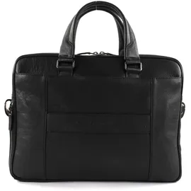 Piquadro Black Square Aktentasche Leder 39 cm Laptopfach
