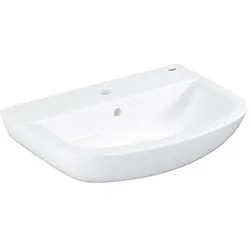 Waschtisch Grohe Bau, Keramik 550 x 151 x 386 mm, Keramik, weiß - 39440000