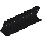 Diadora Socken 12er Pack Schwarz 39-42