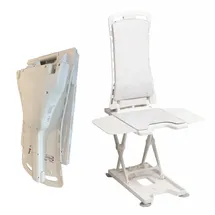 Drive Medical Badewannenlift Bellavita 2G mit Bezug Classic weiß