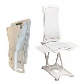 Drive Medical Badewannenlift Bellavita 2G mit Bezug Classic weiß