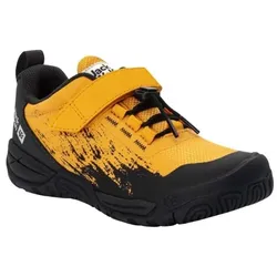 Jack Wolfskin Multifunktionsschuhe Villi Action Low (atmungsaktiv, leicht) orange/schwarz Kinder