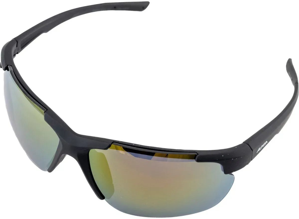 Alpina Defey HR black matt mirror red (31) one size