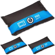 Relaxdays Luftentfeuchter Auto 3er Set Blau/Schwarz