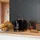 Smeg TSF01BLEU Schwarz / Hochglanz