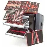 Werkstattwagen Werkzeugwagen inkl. Werkzeug B6194 cr-v gefüllt Schaumeinlagen