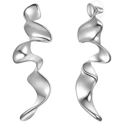 Yokoamii Ohrhänger aus Metall-Legierung in Silber Ohrringe   Damen 