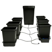 1Pot Bewässerungssystem Komplettset mit 6 Töpfen