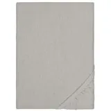 biberna 0841380 Melange-Flanell 140 x 200 - 160 x 200 cm sturmgrau