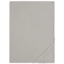 biberna 0841380 Melange-Flanell 140 x 200 - 160 x 200 cm sturmgrau
