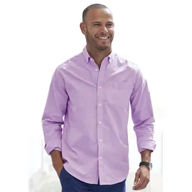 H.I.S. Langarmhemd Lila XXL