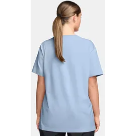 Nike W NSW CLASSIC SS TEE Blau S