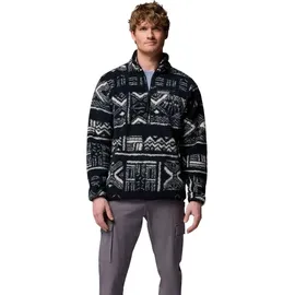 Columbia Rugged Ridge High Pile Half Zip Rollkragenpullover Schwarz S