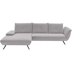 Ecksofa   Celine , grau , Maße (cm): B: 316 H: 90 T: 244