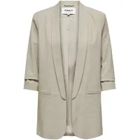 Only Elly 3/4 Life Blazer White Pepper / Detail Melange - 36